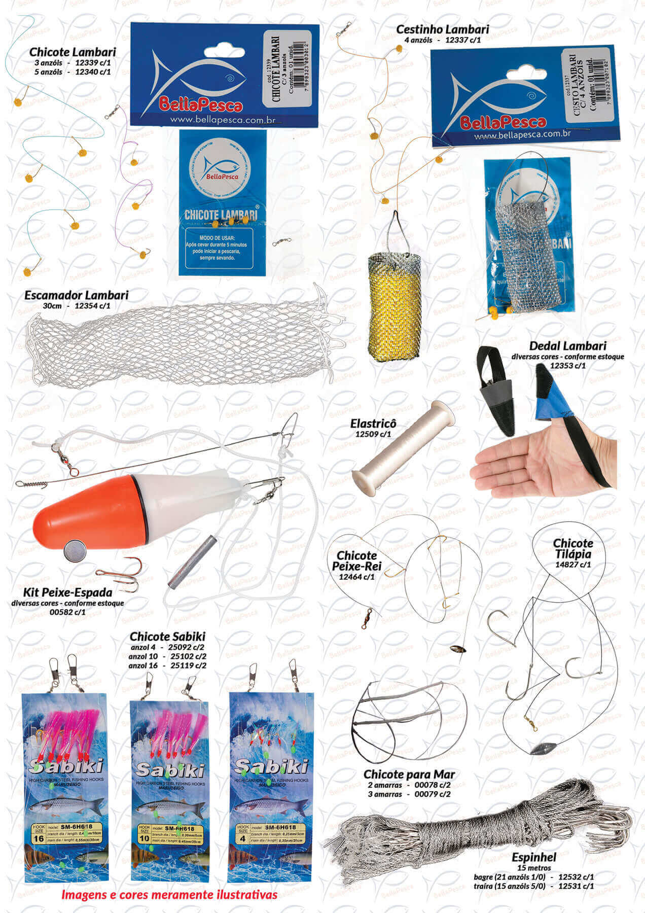 Página 02 do Catálogo BellaPesca 2025/2026 | Chicotes