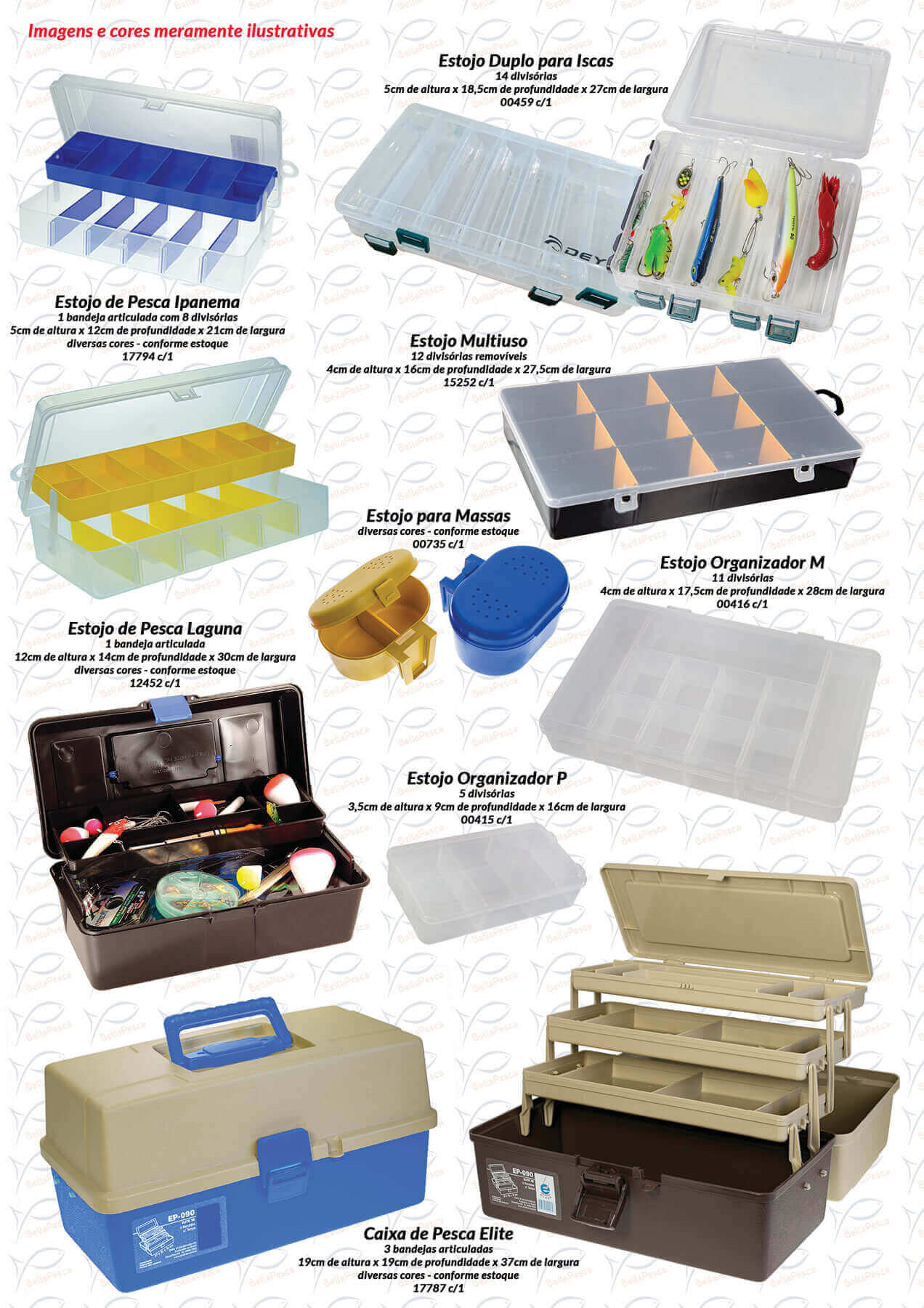 Página 18 do Catálogo BellaPesca 2025/2026 | Estojos