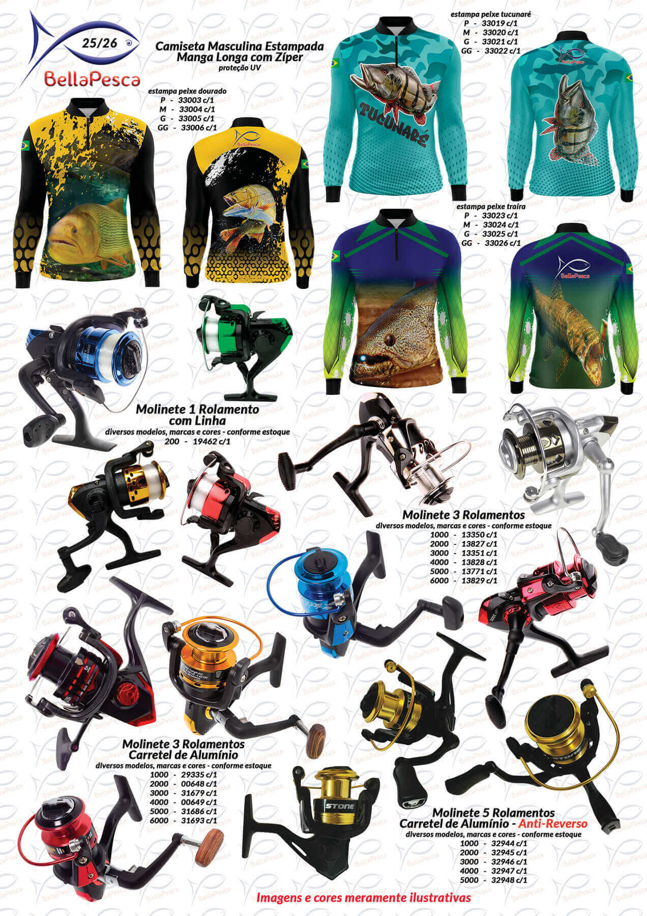 Página 25 do Catálogo BellaPesca 2025/2026 | Molinetes