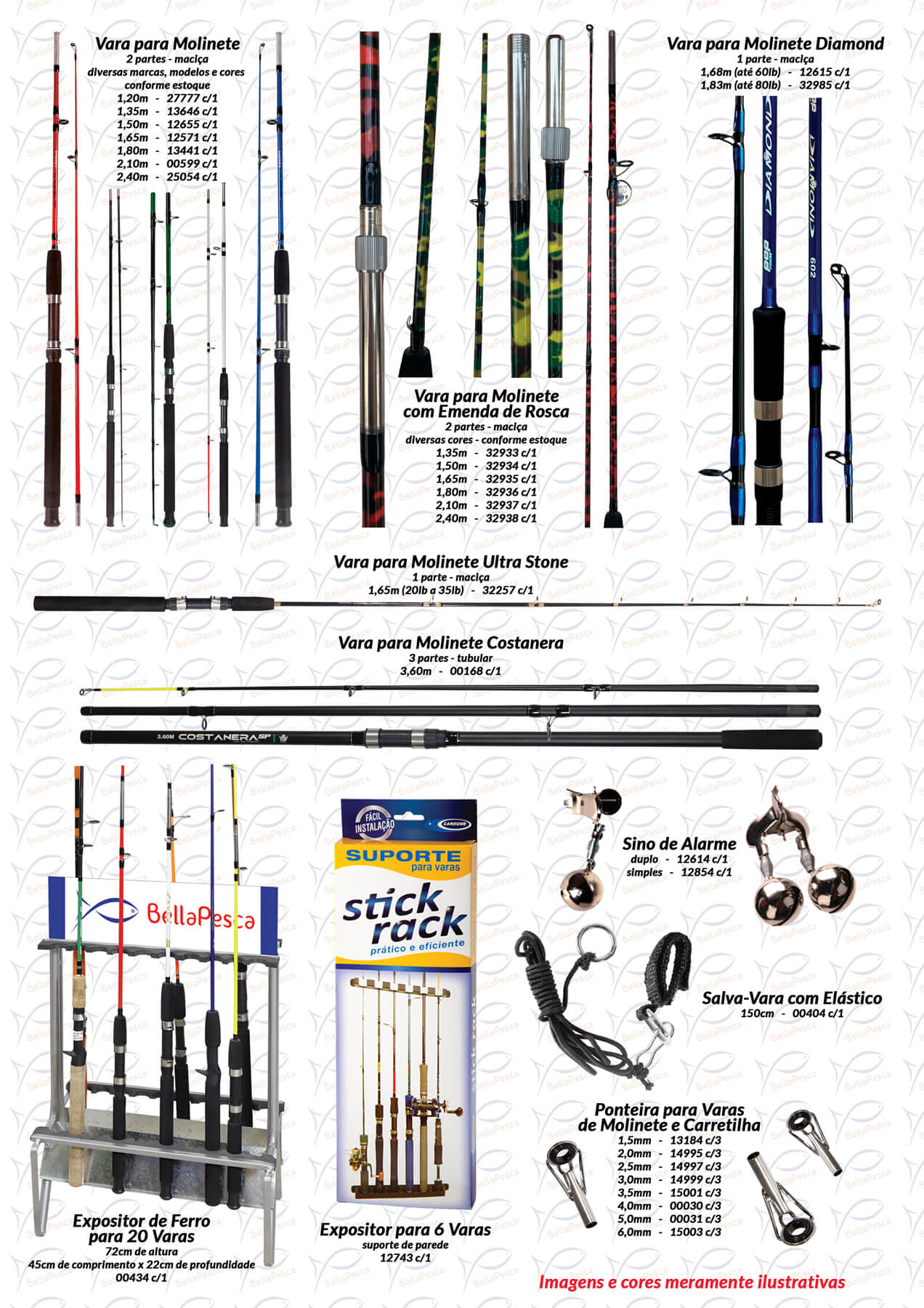 Página 26 do Catálogo BellaPesca 2025/2026 | Varas para molinetes
