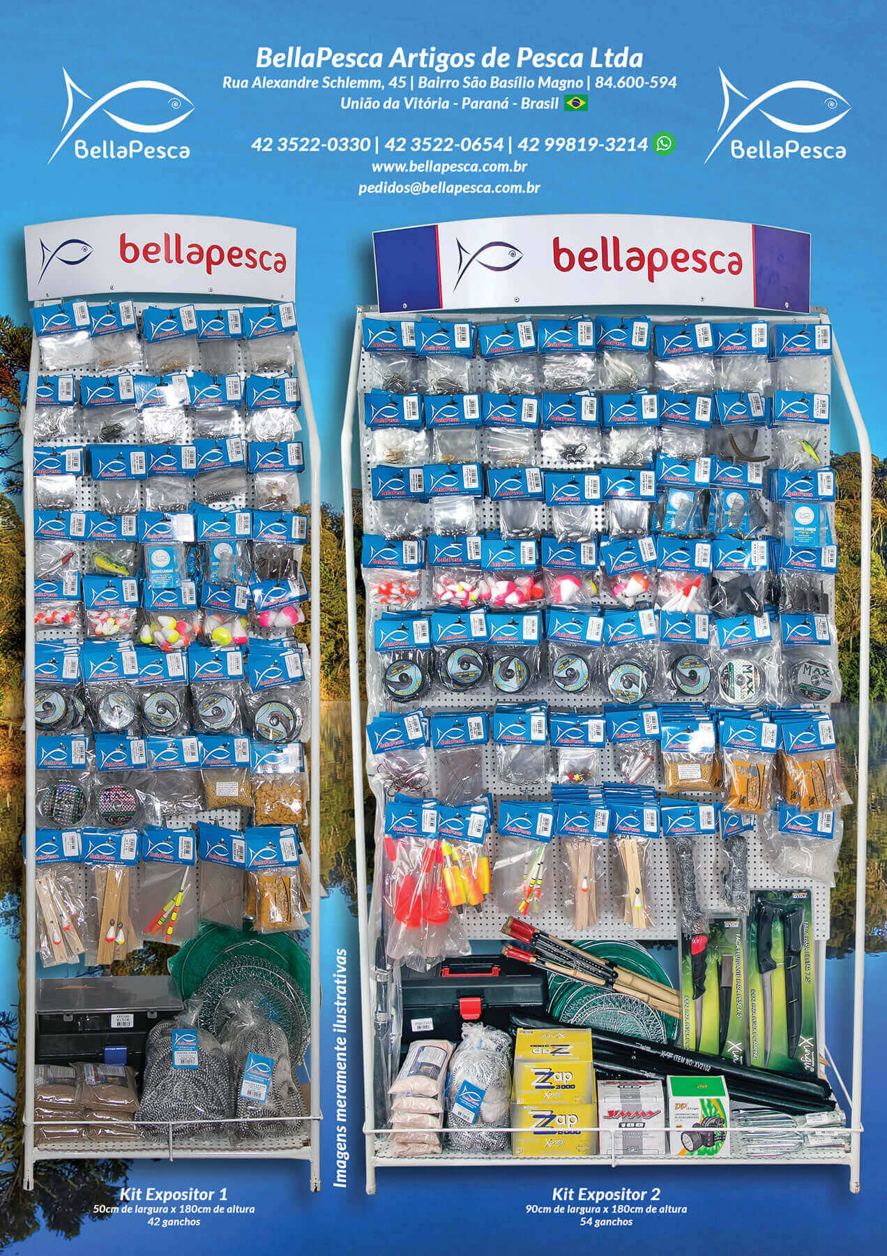 Página 35 do Catálogo BellaPesca 2025/2026 | Kits expositores