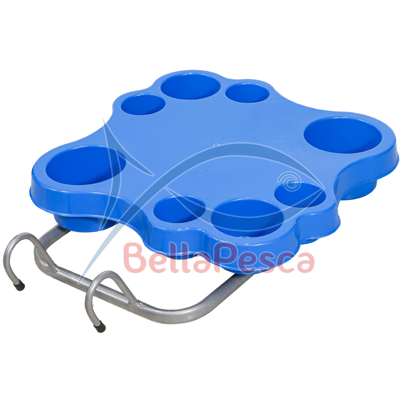 Mesa com suporte para barco - Porta copos