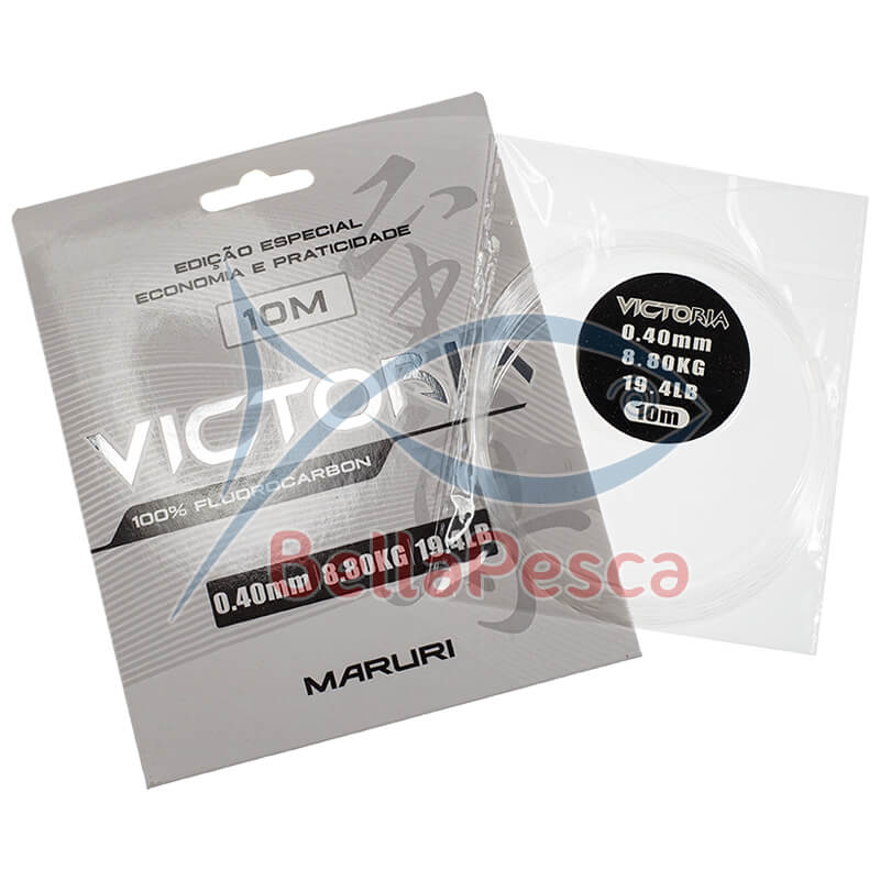 Linha fluorocarbon com 10 metros