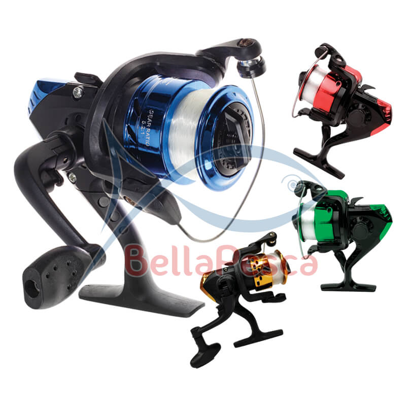 Molinete 1 rolamento com linha