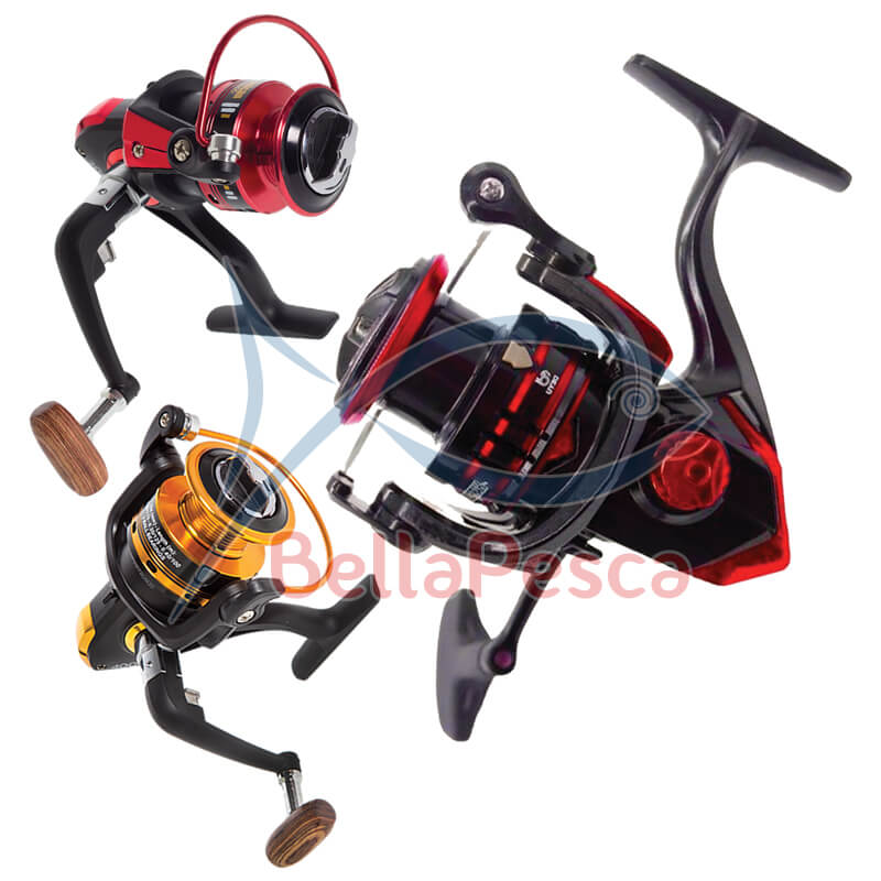 Molinete 3 rolamentos - Carretel de alumínio